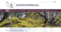 Desktop Screenshot of deeprootshealingarts.com