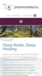 Mobile Screenshot of deeprootshealingarts.com